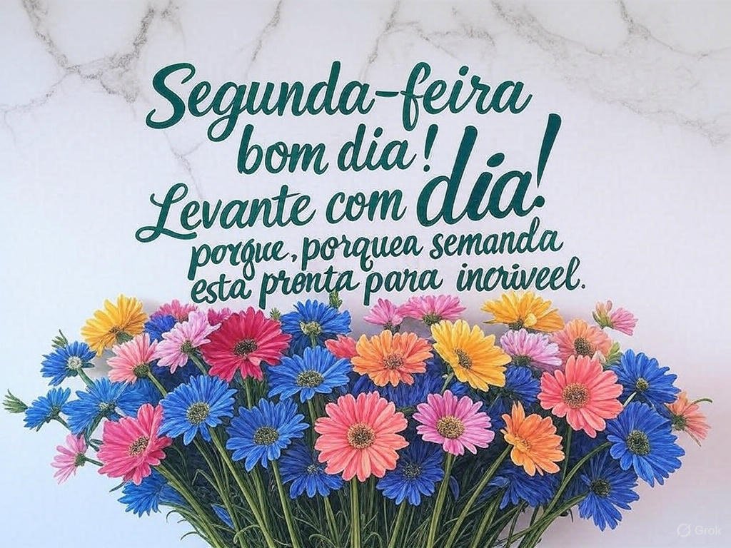 bom dia segunda feira