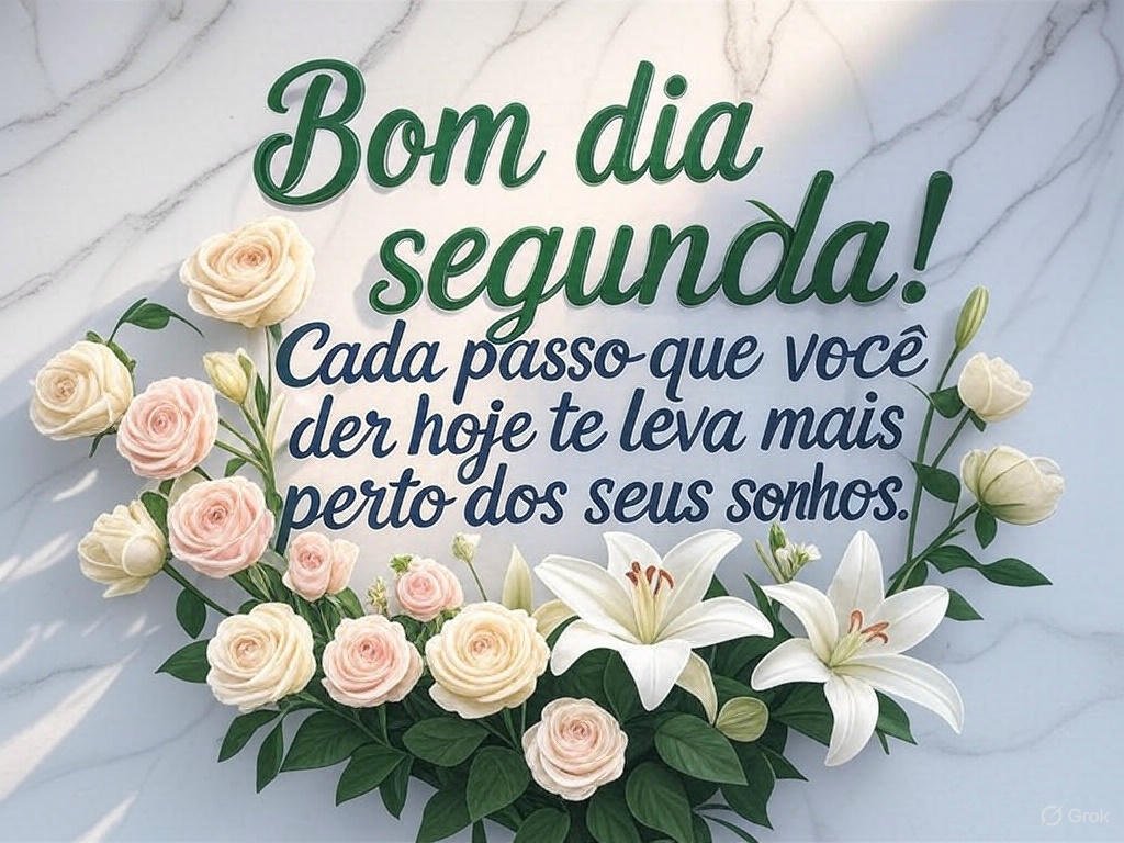 bom dia segunda feira