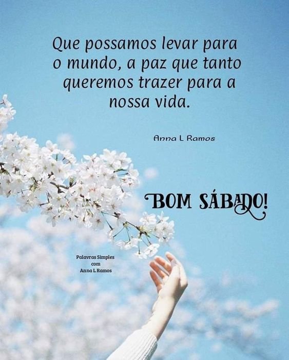 bom sábado