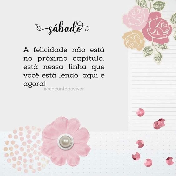 bom dia sabado abençoado